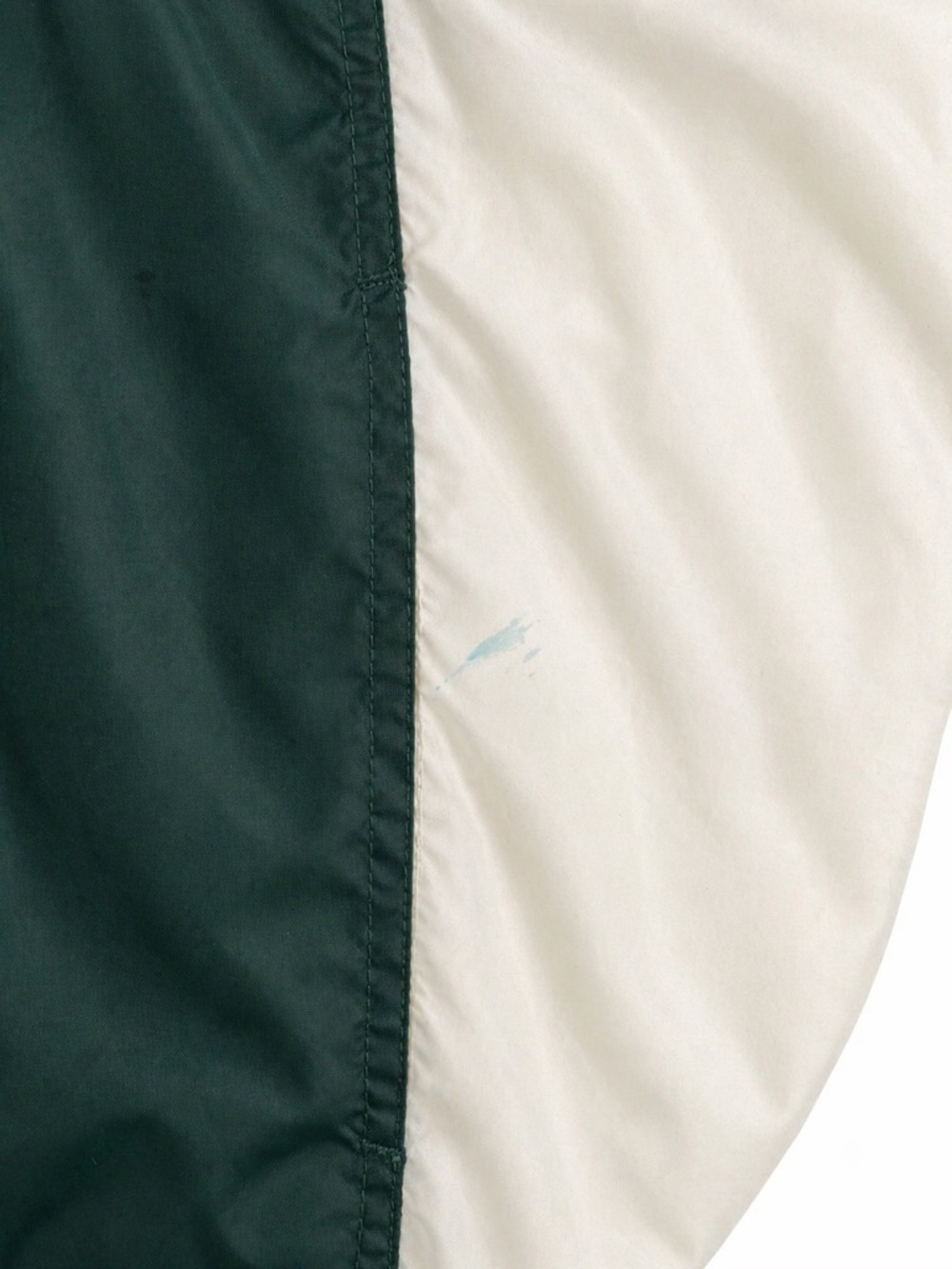Vintage Adidas Windbreaker Jacket Green White Trefoil Full Zip Size M - Picture 6 of 6